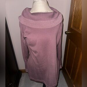 Cowl neck sweater
